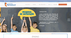 Desktop Screenshot of colegiorenascer.com.br