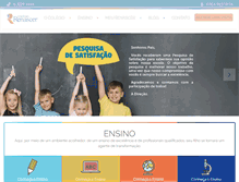 Tablet Screenshot of colegiorenascer.com.br